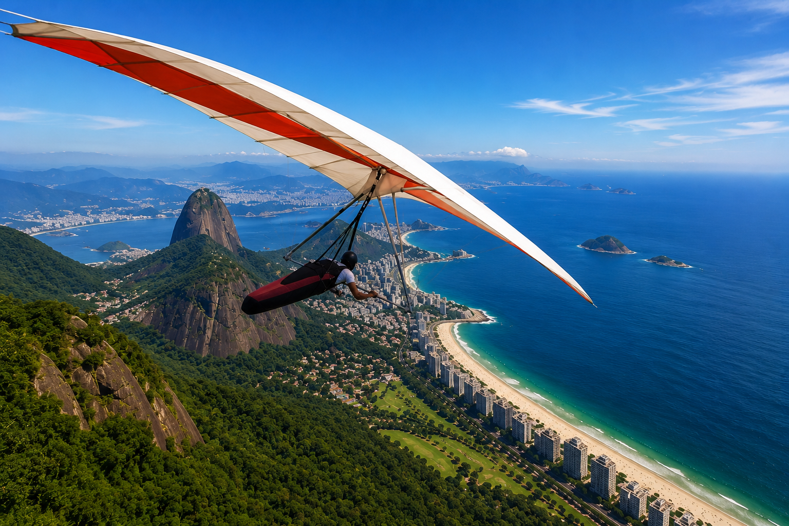 Voo de Asa-Delta no Rio de Janeiro | Aventura na Pedra Bonita