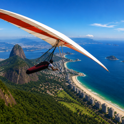 Voo de Asa-Delta no Rio de Janeiro | Aventura na Pedra Bonita